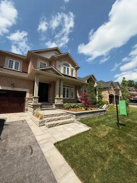 Completed front of the home from the street